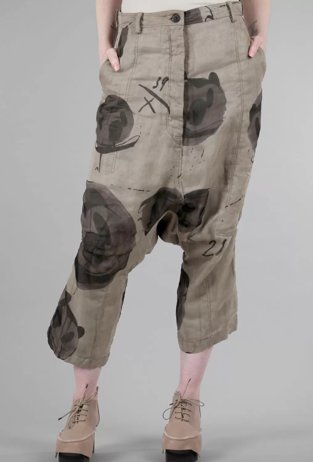 Cheap Evie Lou Ann G Trouser, Ash Print