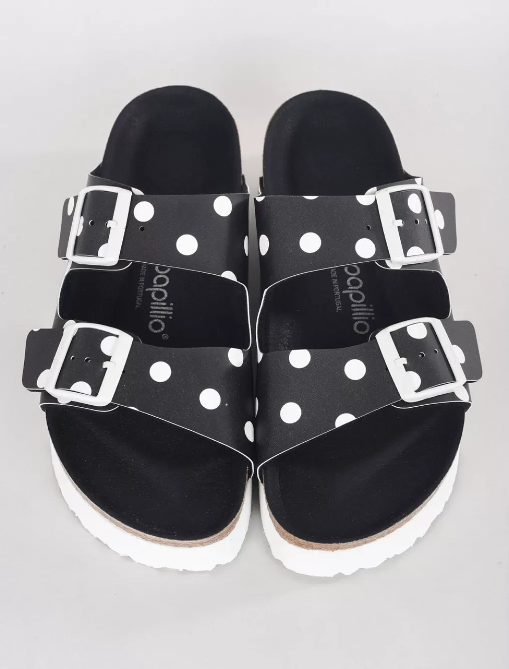 Fashion Evie Lou Arizona Dotty Platform, Black