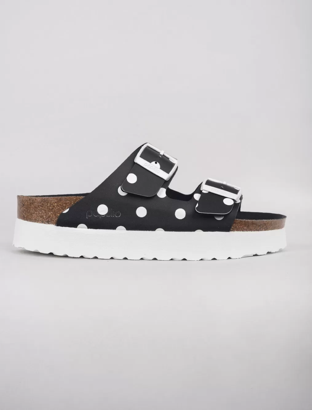 Fashion Evie Lou Arizona Dotty Platform, Black