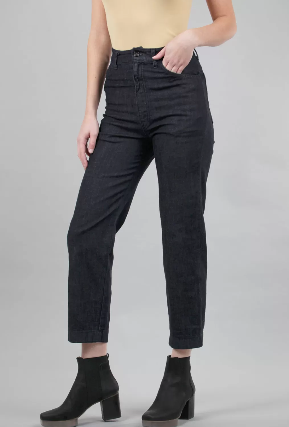 Flash Sale Evie Lou Barrel Jean, Denim