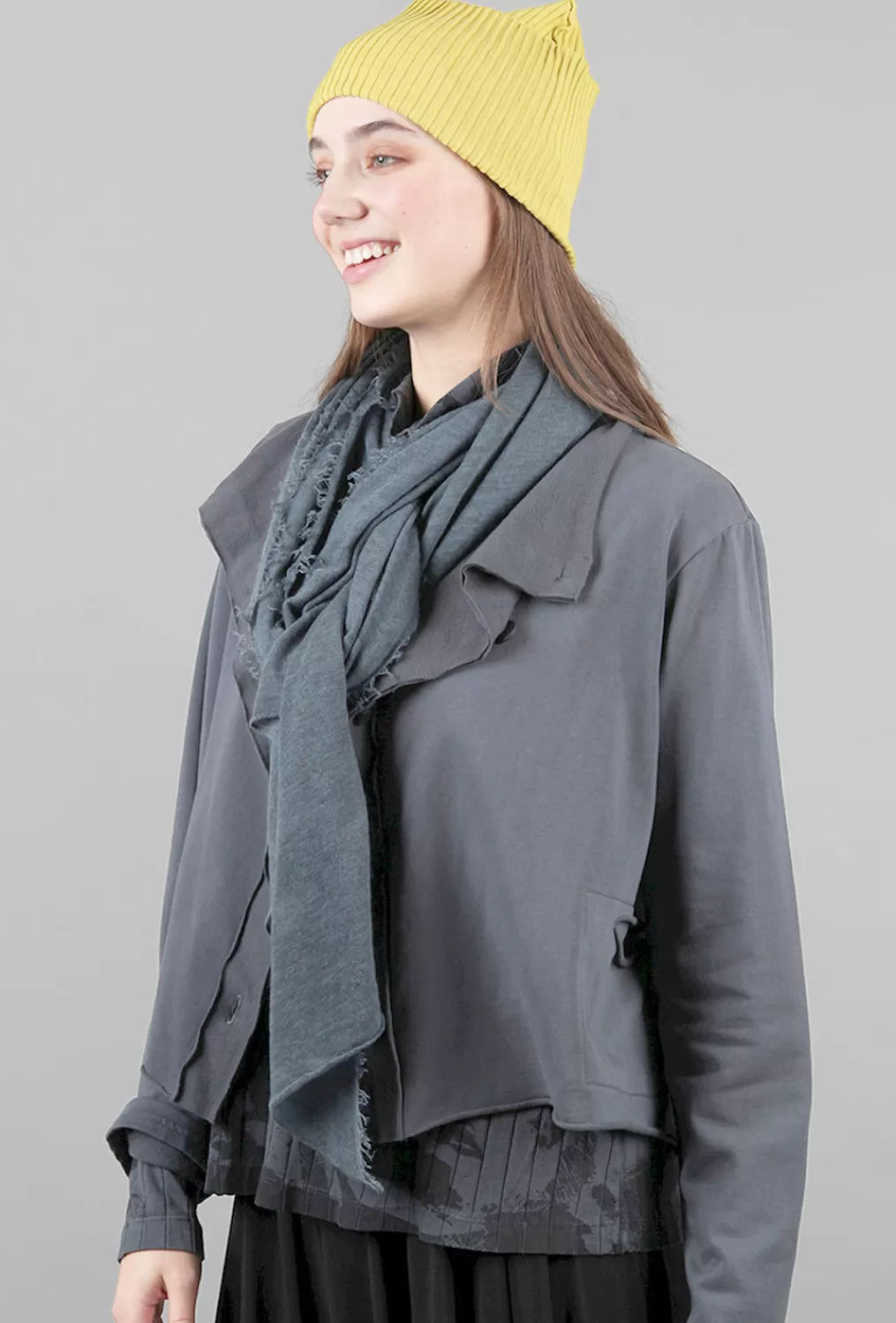 Hot Evie Lou Cashmere Love Scarf, Hydro Blue