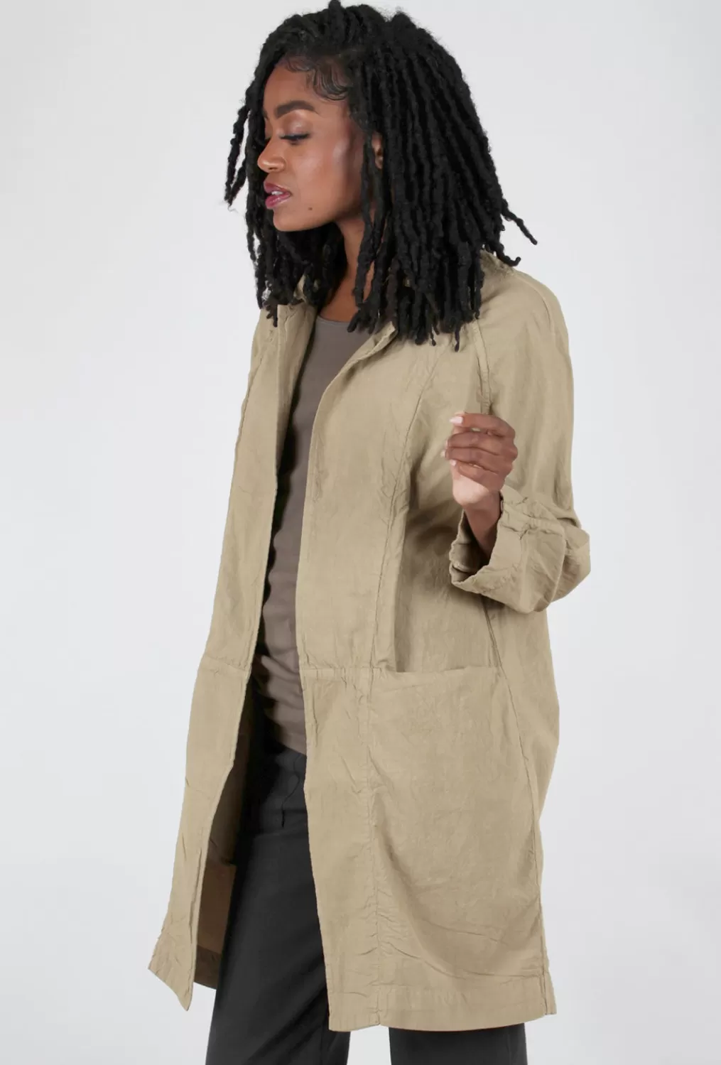 Sale Evie Lou Habitual Coat, Khaki