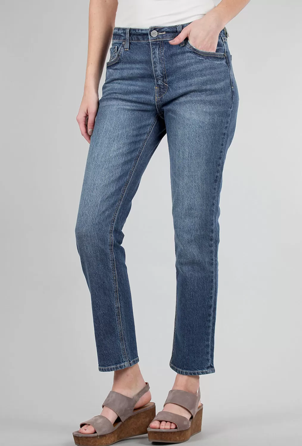 Best Evie Lou Joan Jeans, Inkling Blue