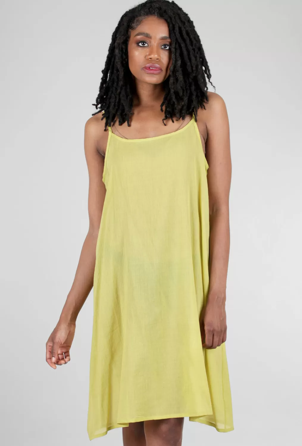 Sale Evie Lou Knee-Length Cotton Slip, Shoot
