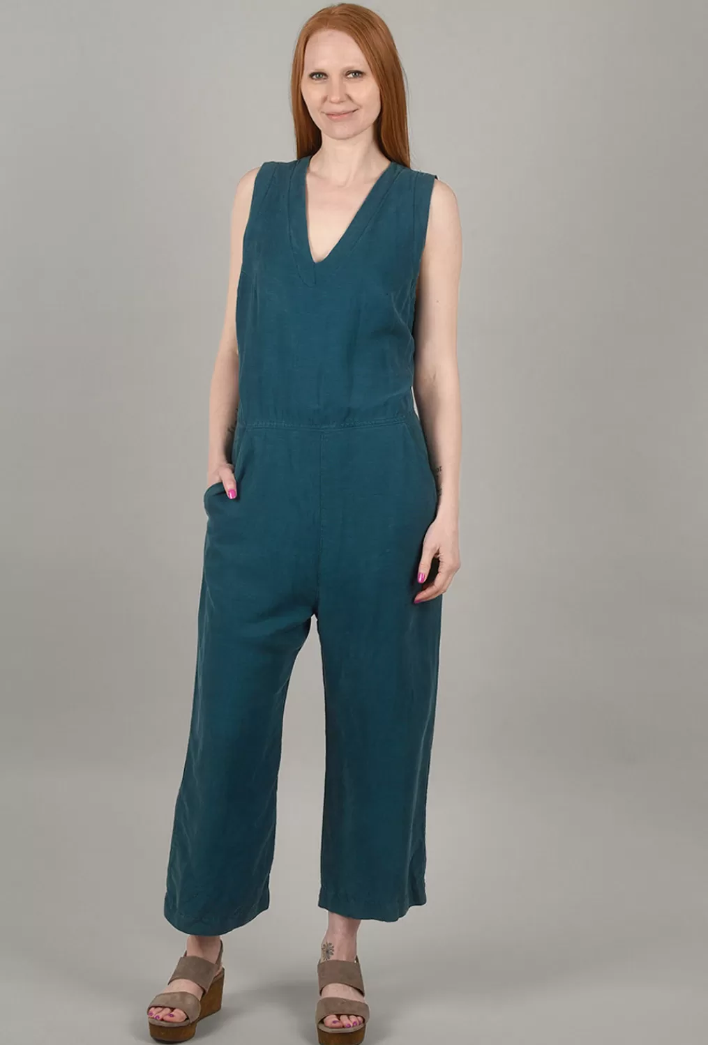 Best Evie Lou Mood Swing Jumpsuit, Peacock