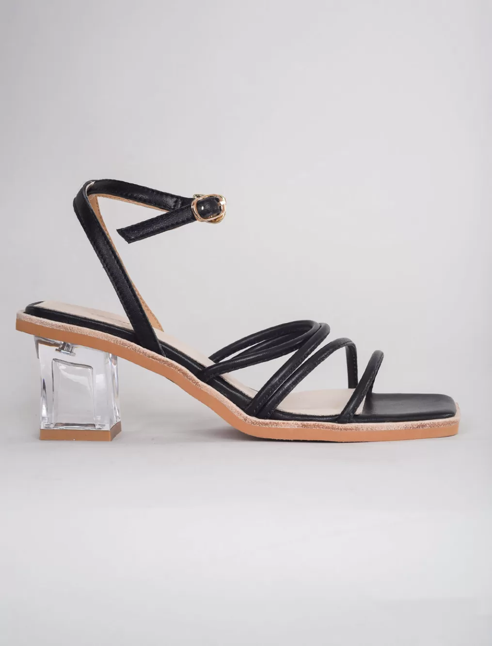 Sale Evie Lou Ms. Glamour Sandal, Black