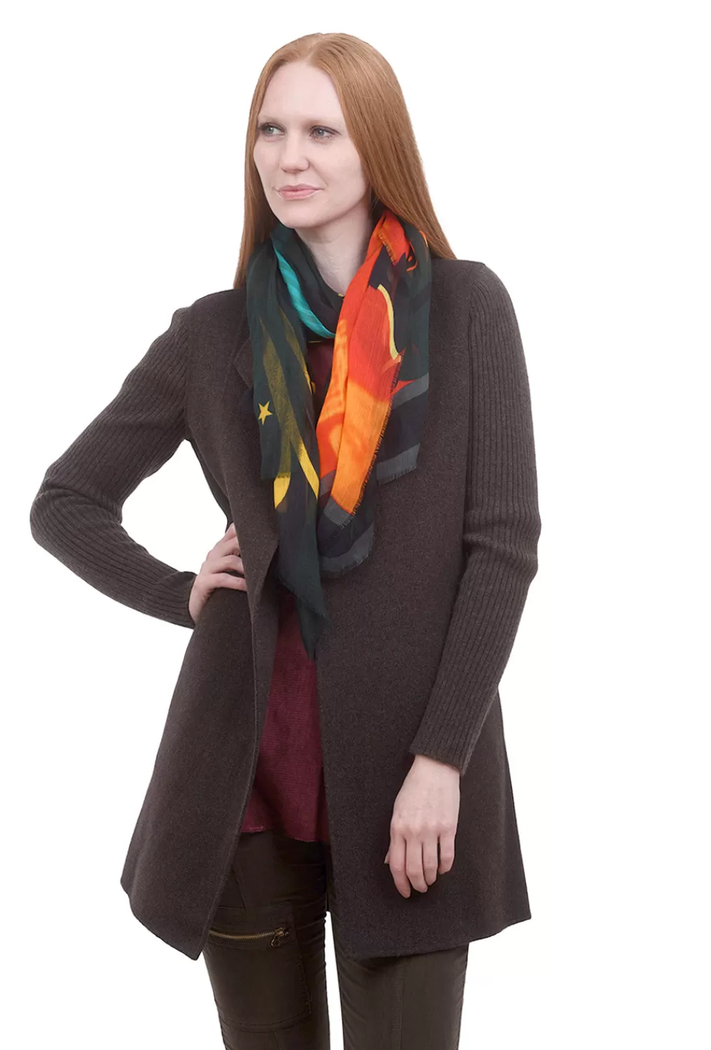 Online Evie Lou Nashville Scarf, Orange