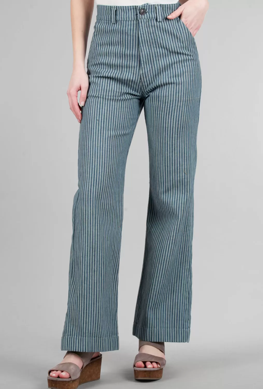Store Evie Lou Pop Jean, Faded Blue