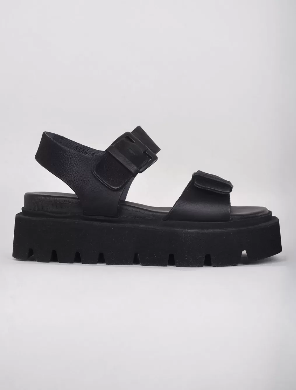 Fashion Evie Lou Quad Nero Sandal, Black
