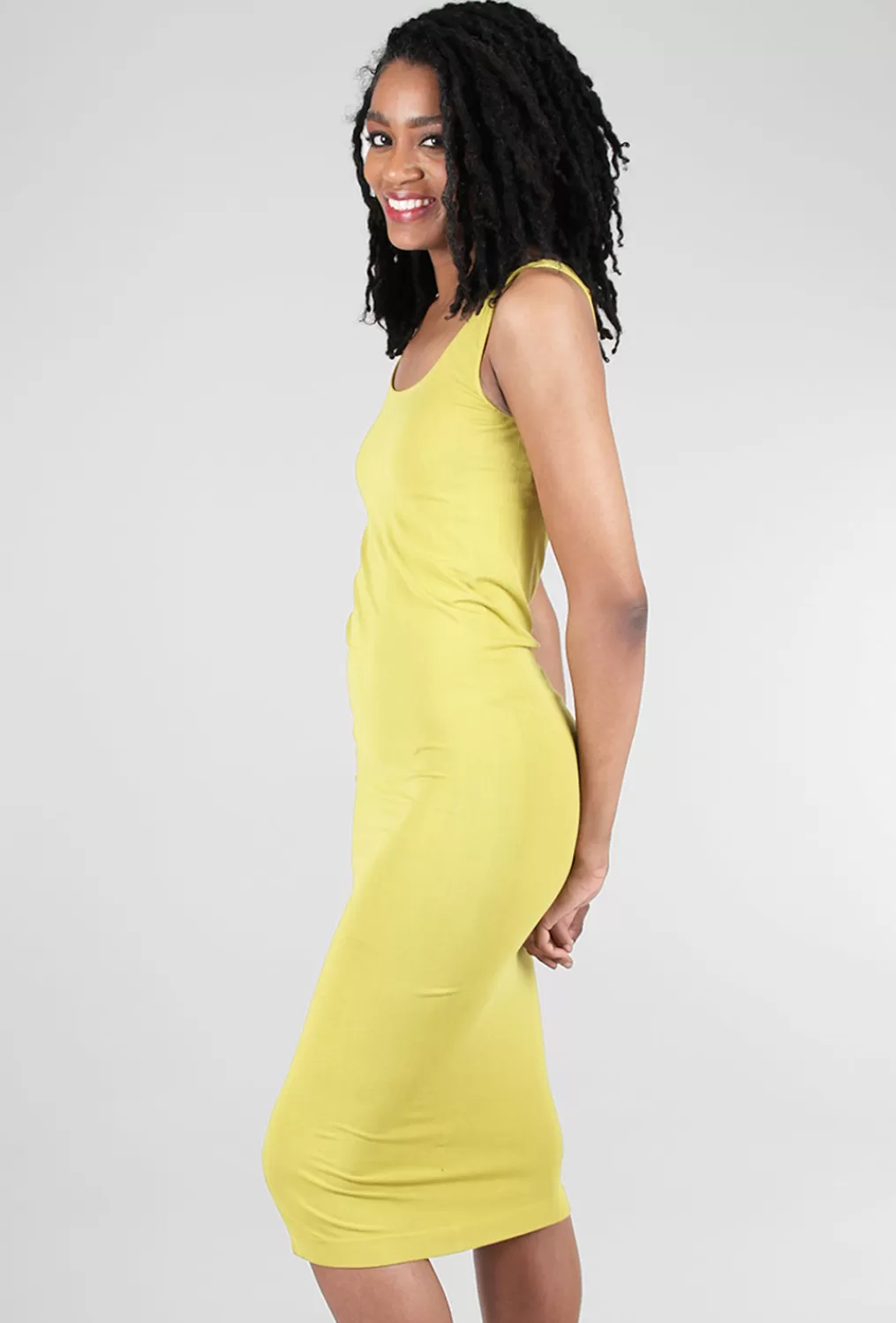 Flash Sale Evie Lou Slim Jersey Slipdress, Cedro